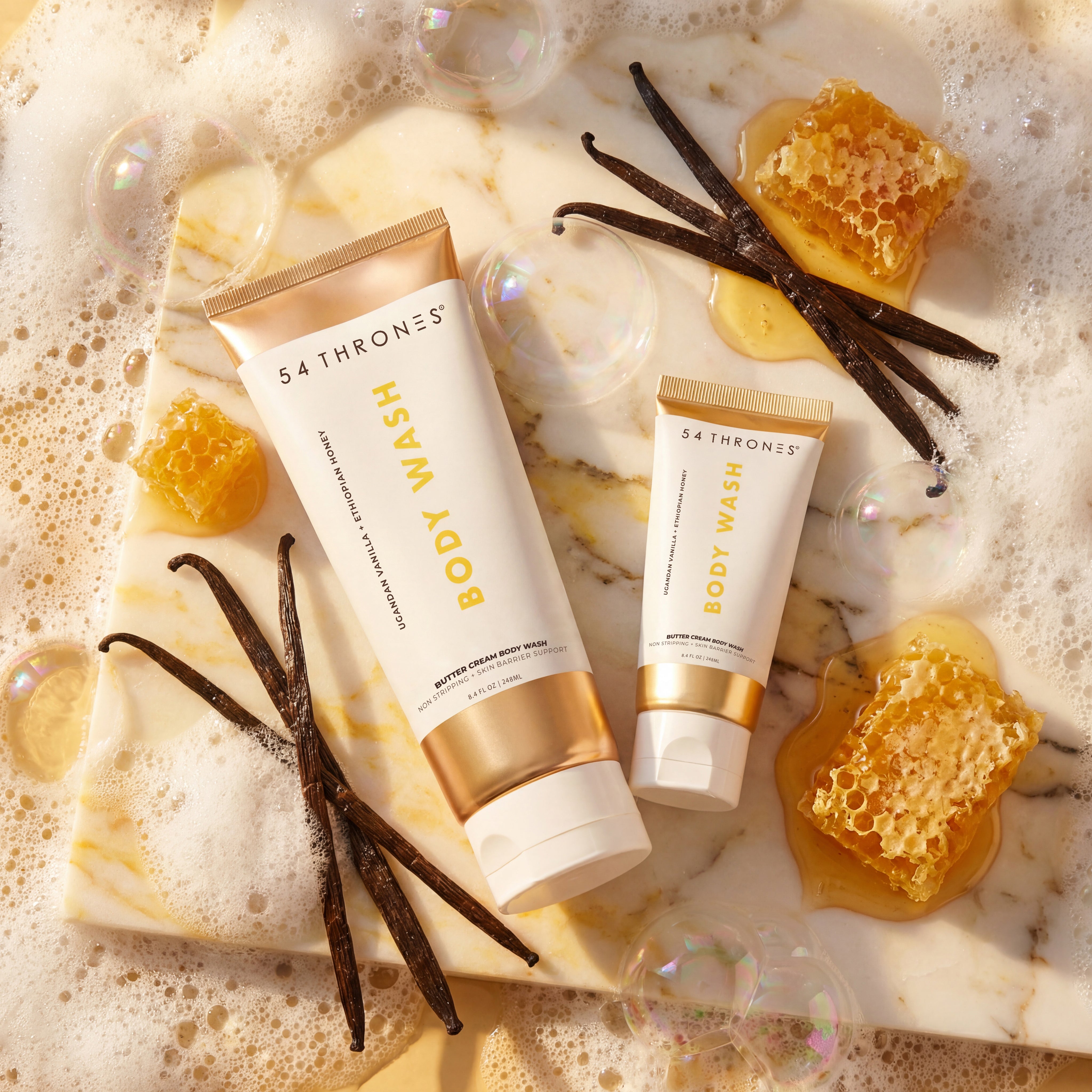 Non-Stripping Butter Cream Body Wash