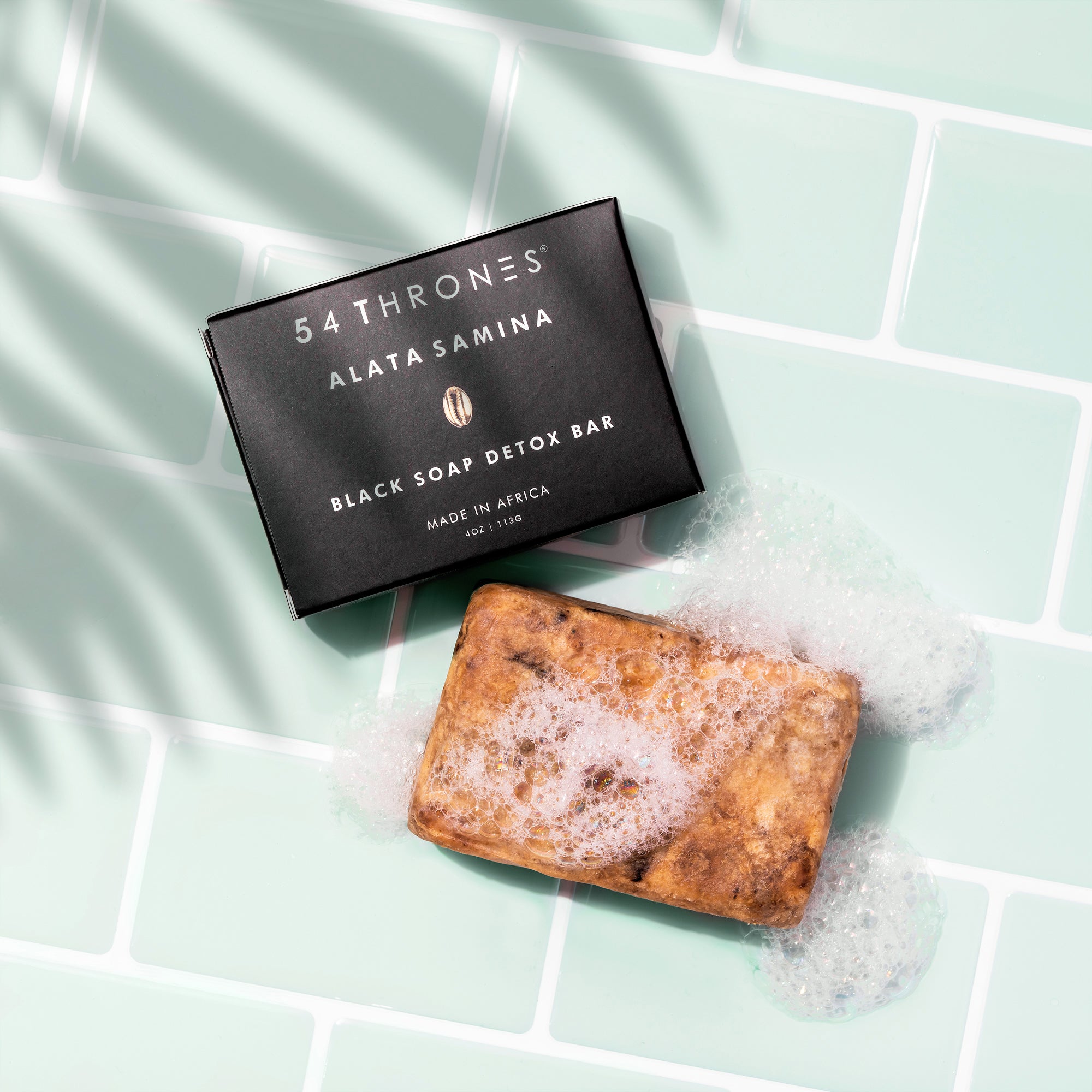 ALATA SAMINA: Black Soap Detox Bar